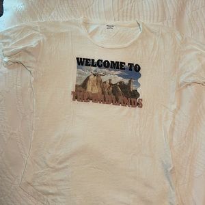Madewell “welcome to the badlands” Tee